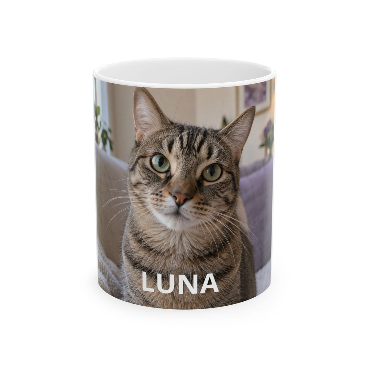 Personalized Pet Photo Mug – Custom Dog or Cat Keepsake