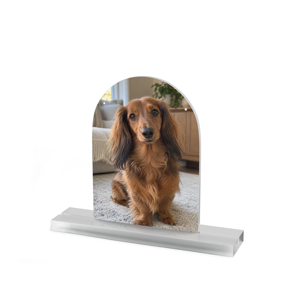 Personalized Acrylic Pet Portrait – Tabletop Keepsake