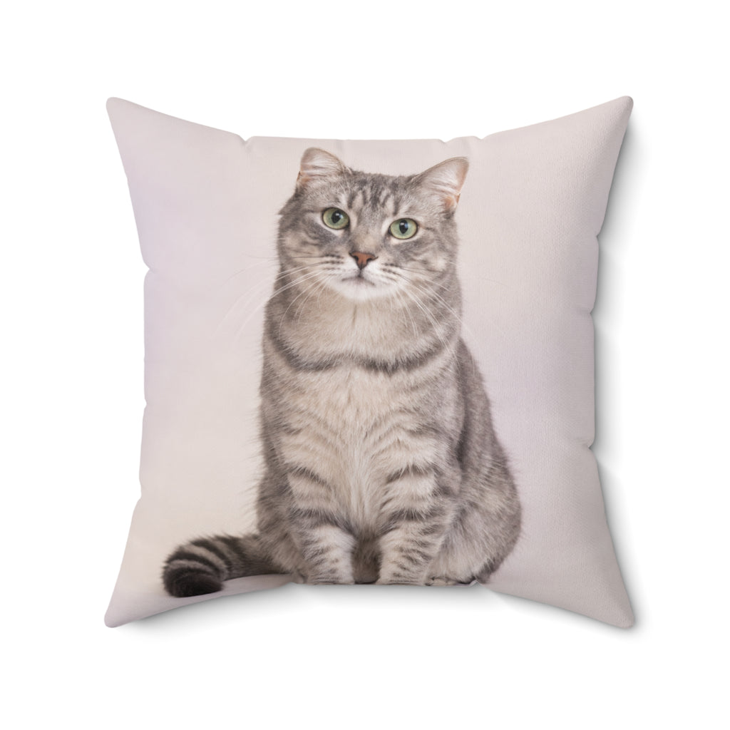 Personalized Pet Photo Pillow – Custom Dog or Cat Keepsake