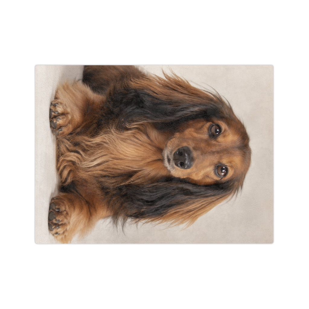 Personalized Pet Photo Blanket – Custom Dog or Cat Keepsake