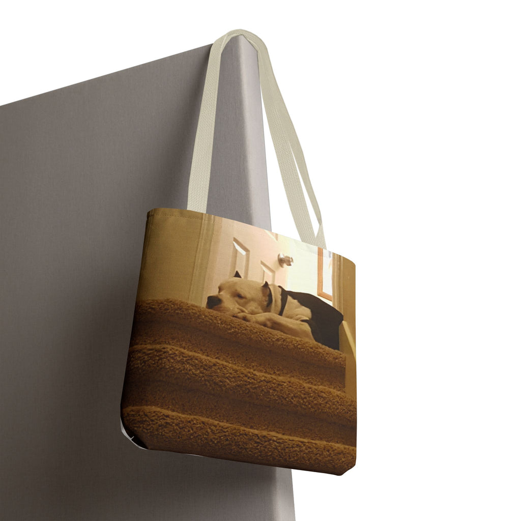 Personalized Pet Photo Tote Bag – Custom Dog or Cat Gift