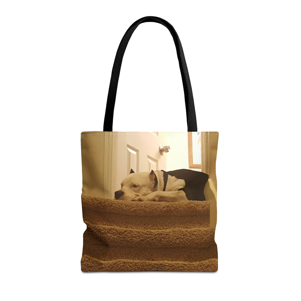 Personalized Pet Photo Tote Bag – Custom Dog or Cat Gift