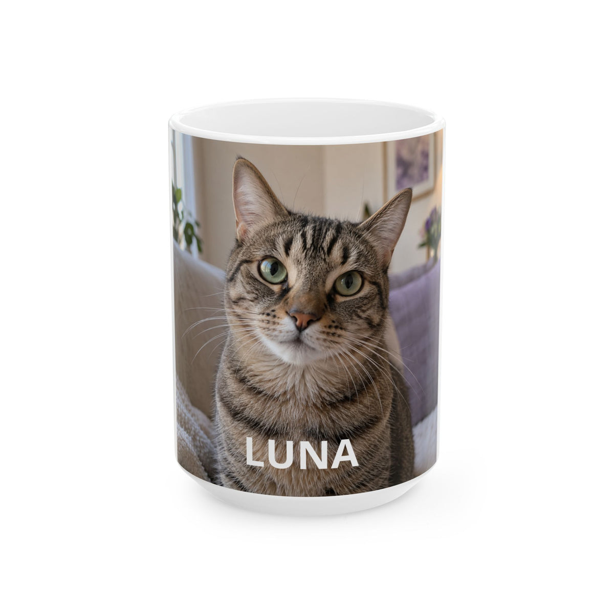 Personalized Pet Photo Mug – Custom Dog or Cat Keepsake