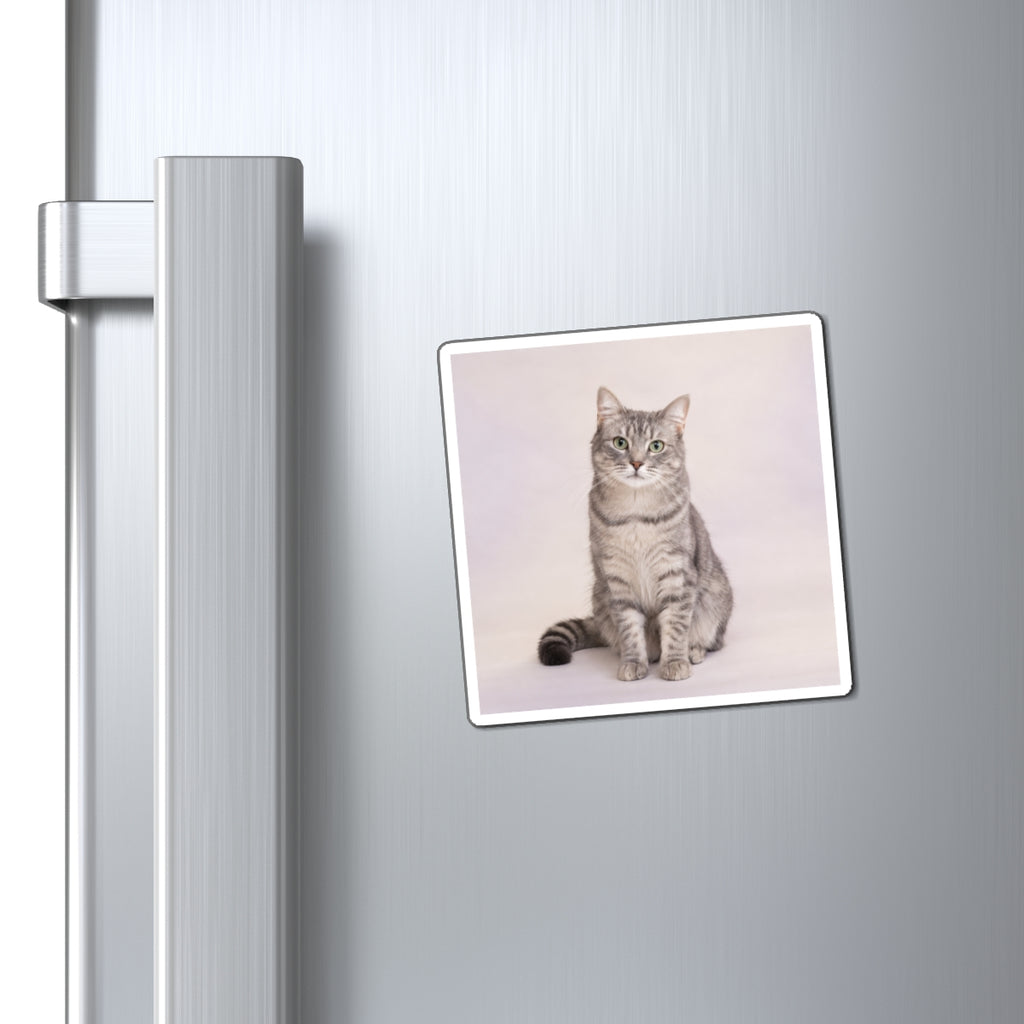 Personalized Pet Photo Magnet – Custom Dog or Cat Keepsake