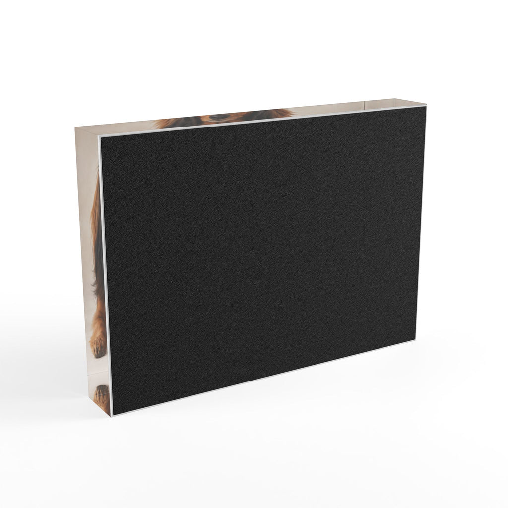Personalized Acrylic Pet Photo Block – Custom Keepsake
