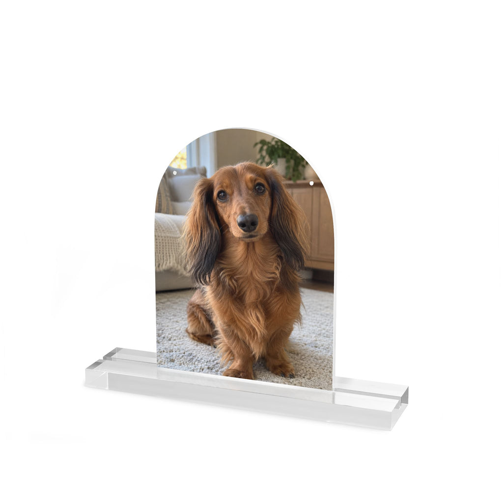 Personalized Acrylic Pet Portrait – Tabletop Keepsake