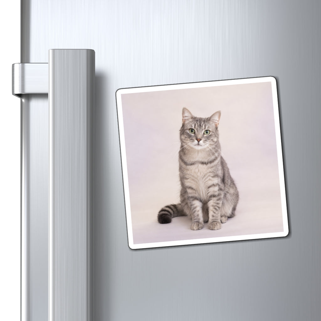 Personalized Pet Photo Magnet – Custom Dog or Cat Keepsake