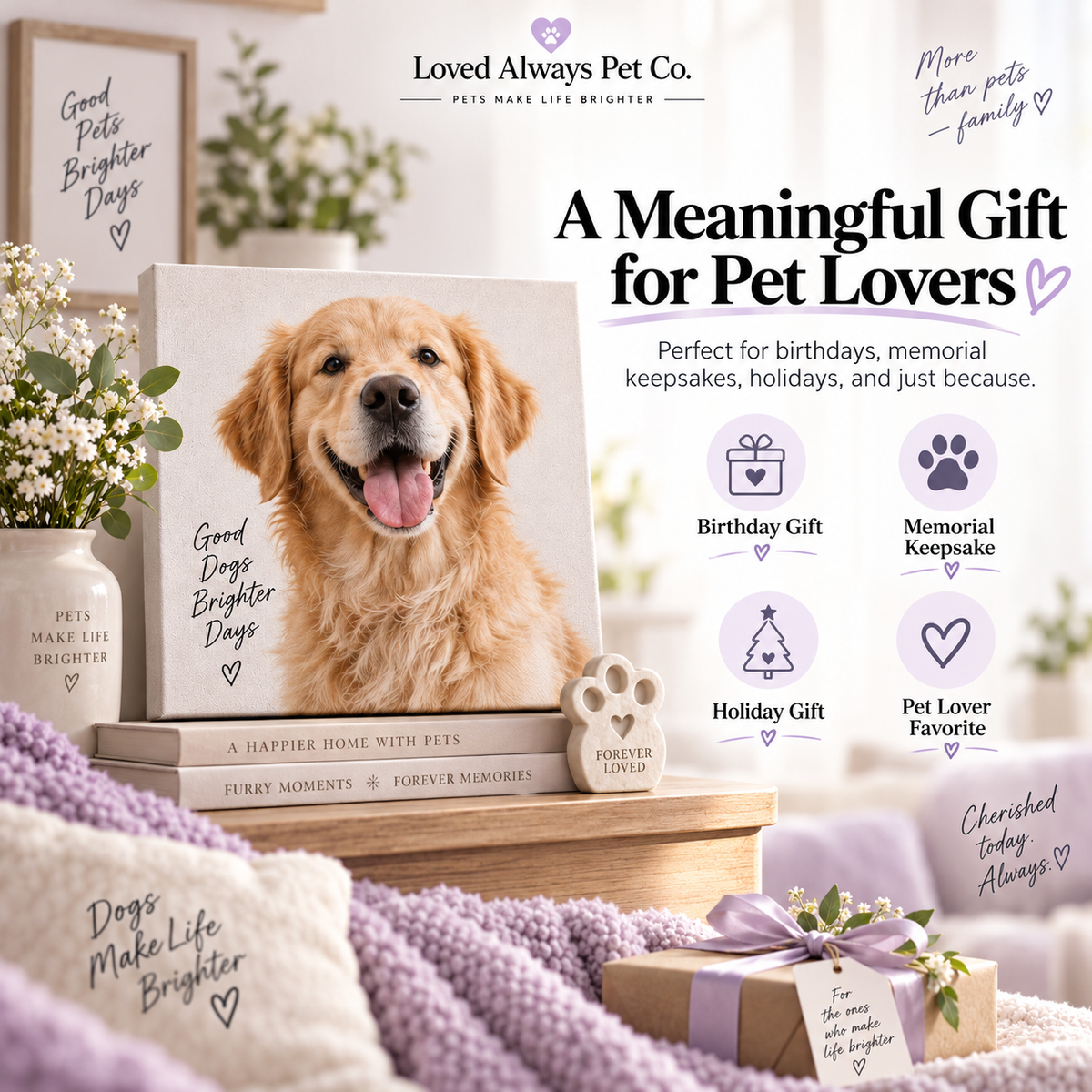 Personalized Pet Photo Canvas